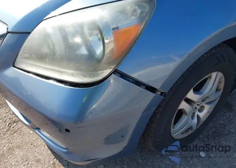 2006 Honda Odyssey Touring from USA, damaged, VIN 5FNRL38866B101371